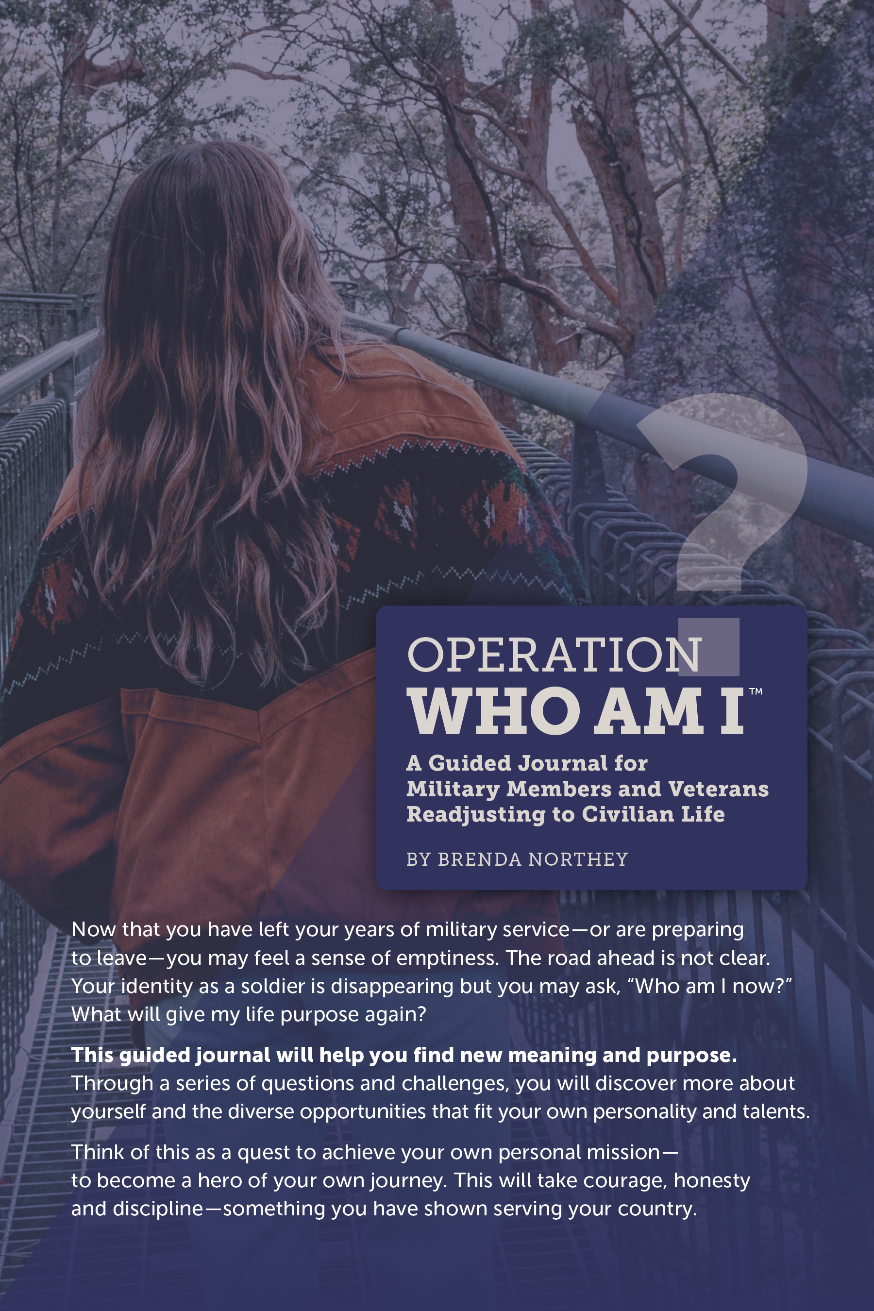 Back Cover of Operation Who Am I Book